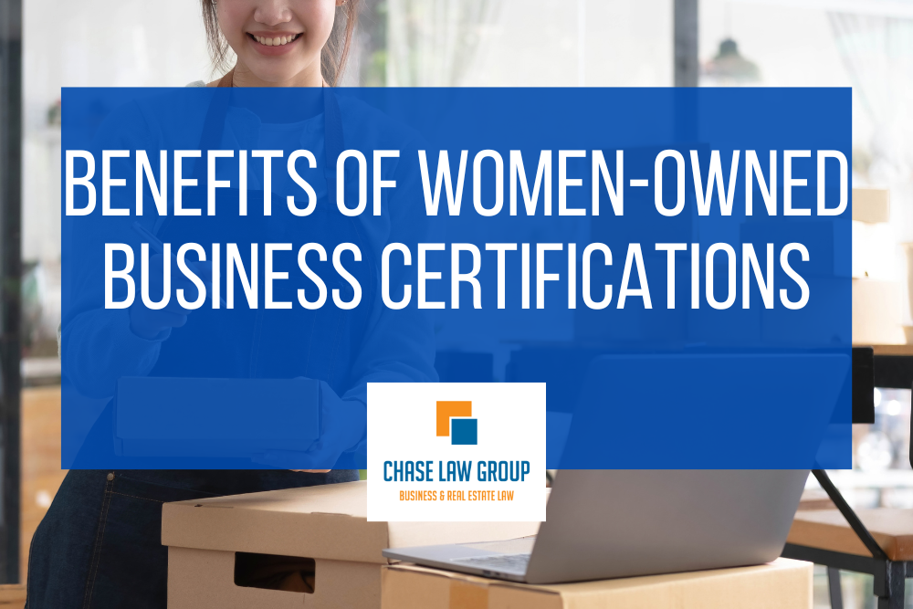 Benefits of Women-Owned Business Certifications