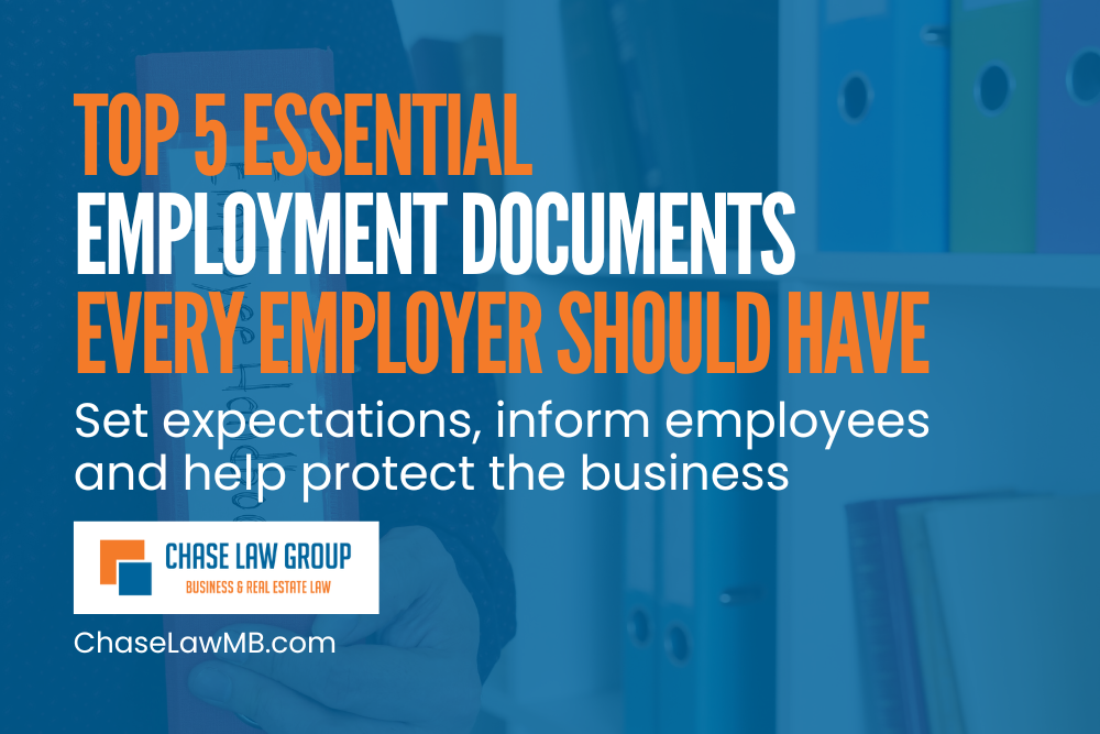 Top 5 Essential Employment Documents Every Employer Should Have