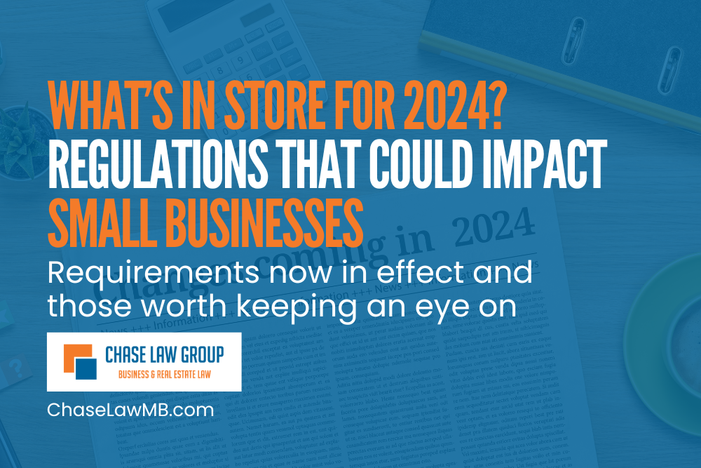 What’s in store for 2024? Regulations That Could Impact Small Businesses