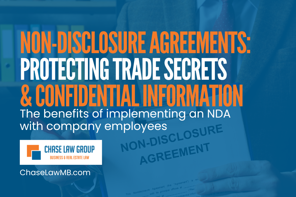 Non-Disclosure Agreements: Protecting Your Company’s Trade Secrets and Confidential Information