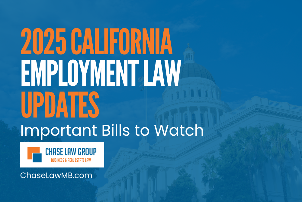 2025 California Employment Law Updates: Important Bills to Watch