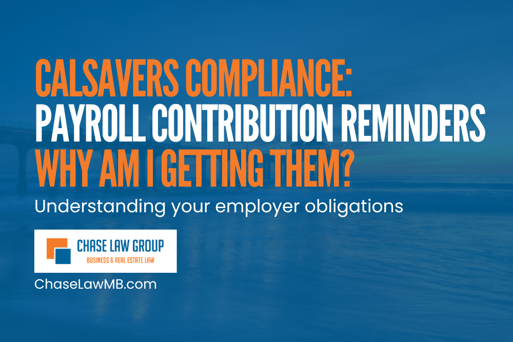 CalSavers Compliance: Why You’re Receiving Payroll Contribution Reminders