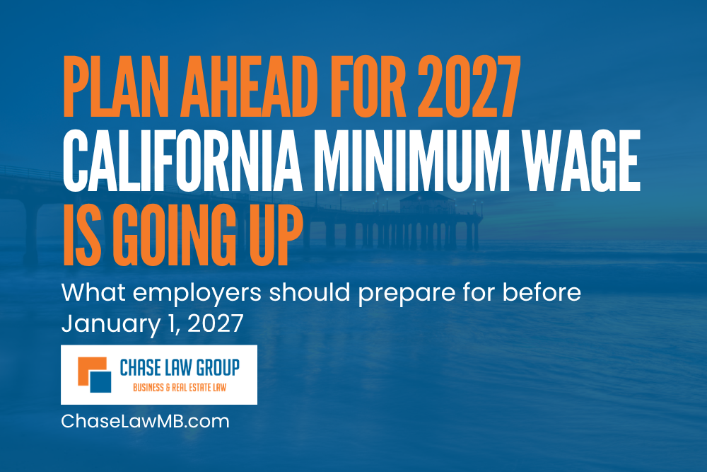 Planning ahead: New Minimum Wage Increase Coming in 2027